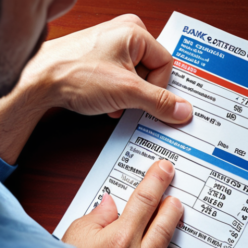 **Image Prompt:** A frustrated person staring at a bank statement filled with unexpected fees. The bank statement has lots of small print. Focus on the feeling of being tricked and the complexity of hidden charges. The scene should be brightly lit but with an overall feeling of anxiety. Consider the user demographic who might be using debit cards for the first time.