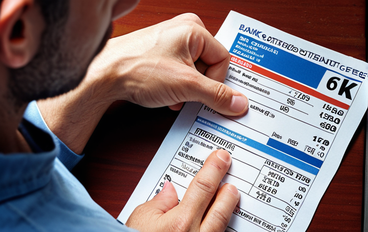 **Image Prompt:** A frustrated person staring at a bank statement filled with unexpected fees. The bank statement has lots of small print. Focus on the feeling of being tricked and the complexity of hidden charges. The scene should be brightly lit but with an overall feeling of anxiety. Consider the user demographic who might be using debit cards for the first time.